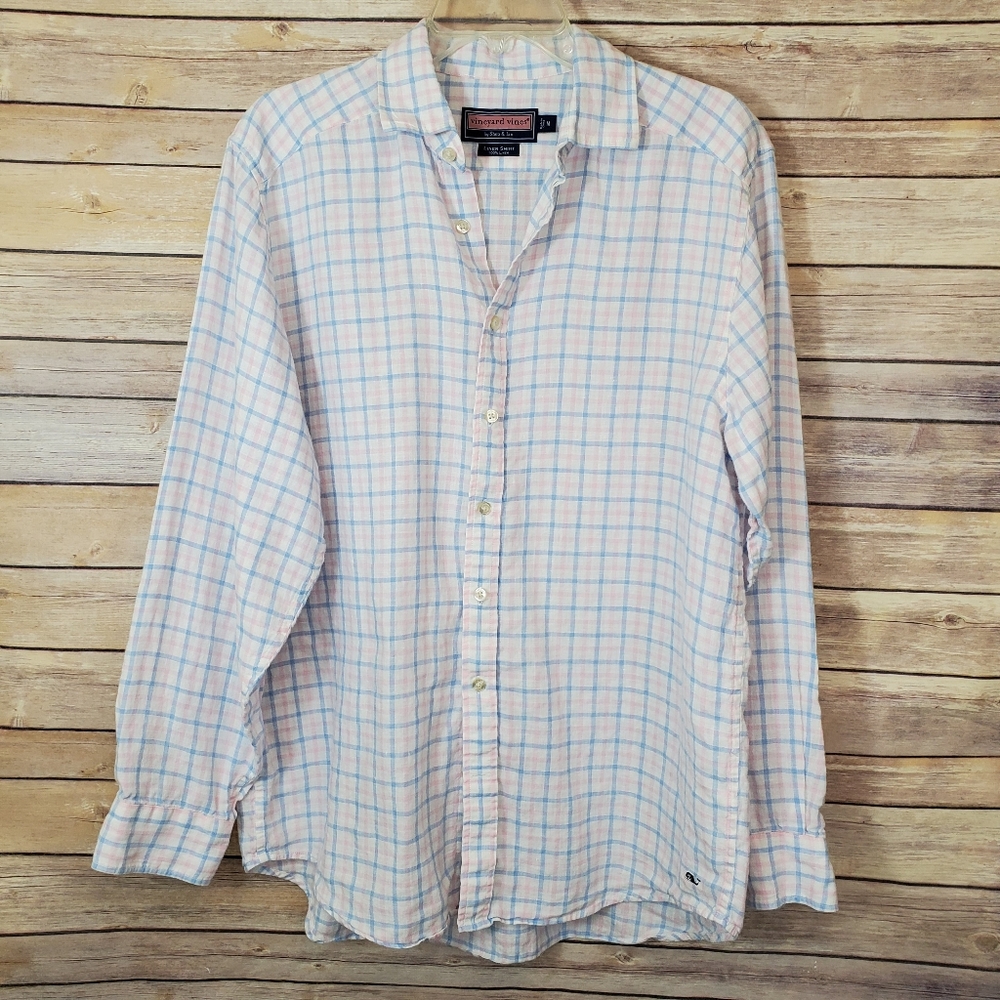 Vineyard Vines by Shep & Ian 100% ‘Linen Shirt M